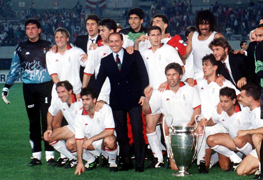 Maggio 1990. Coppa dei Campioni. Il Milan batte il Benfica. (Omega)